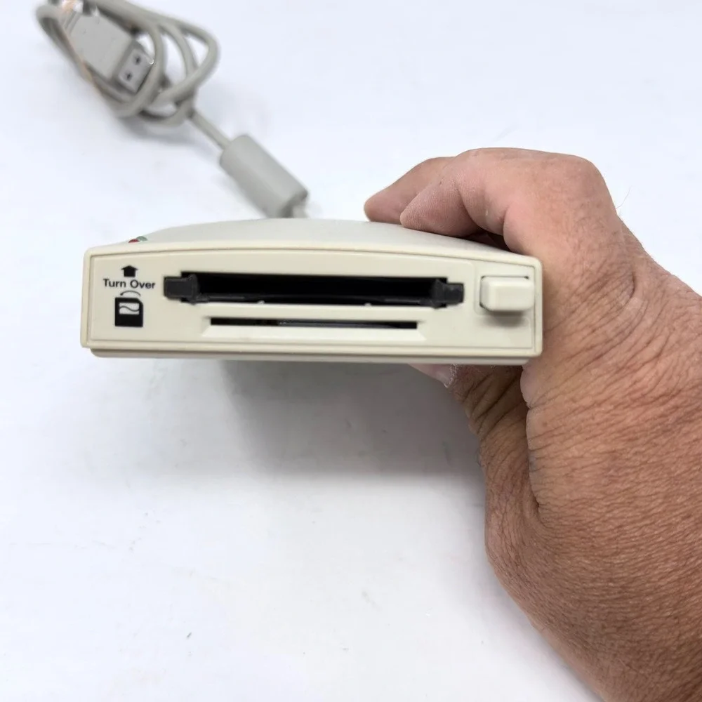 New Media Film Reader USB External Drive P/N 300-03-000 Beige Vintage Tech